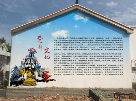 弥渡如何进行墙体彩绘制作