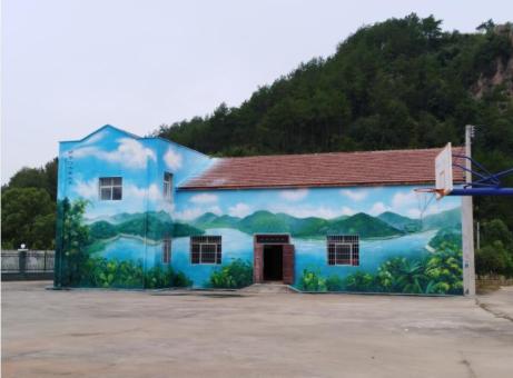 弥渡彩绘墙绘一般制作的位置