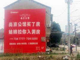 弥渡墙体广告在乡镇、农村市场的媒体优势