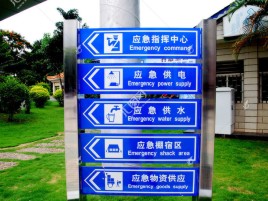 弥渡标识导向系统设计需要掌握的四大元素